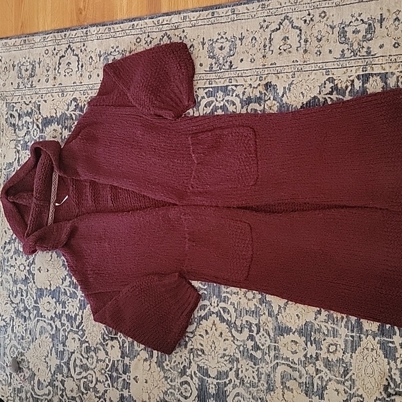 Free People Cafe Long Knit Cardigan - Picture 8 of 16